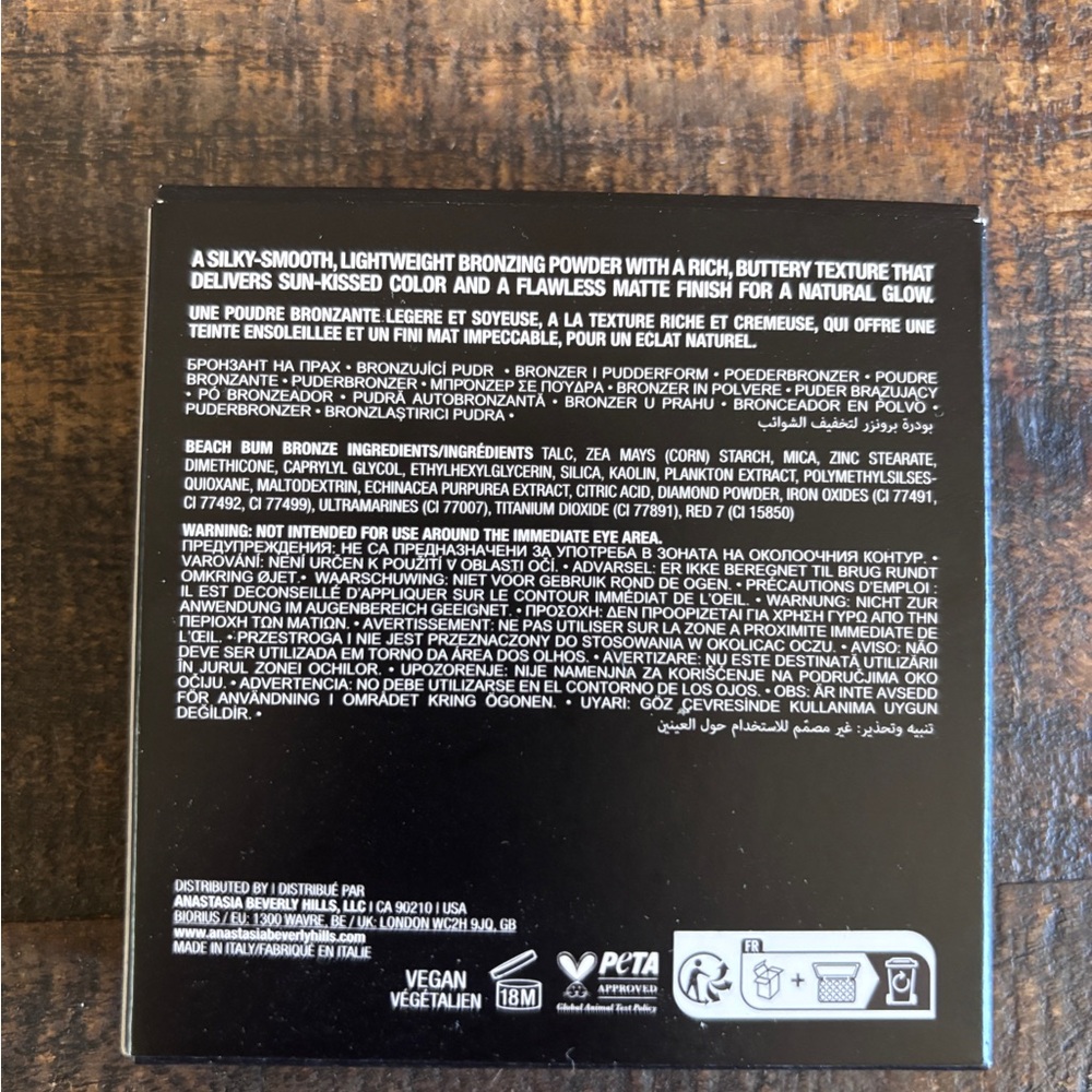 NIP-Smooth Blur Bronzer - Beach Bum Bronze - Picture 2 of 8